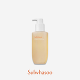 Sulwhasoo Gentle Cleansing Foam in a golden bottle with a white pump, designed for daily cleansing with a soft and hydrating formula.