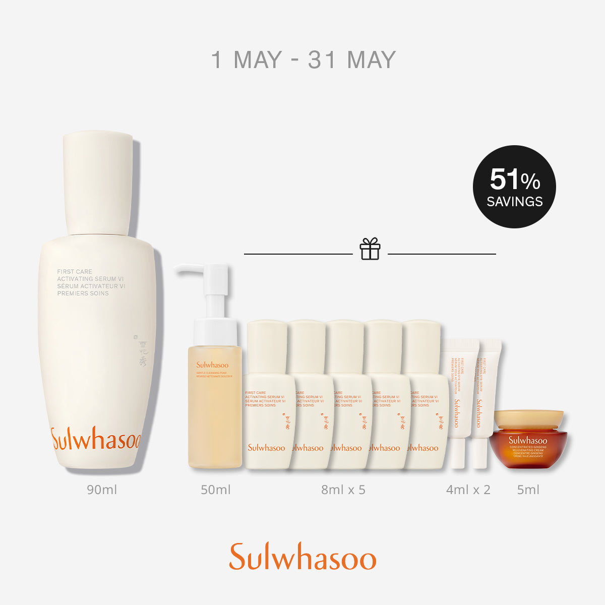 First Care Activating Serum VI 90ml – Sulwhasoo Malaysia