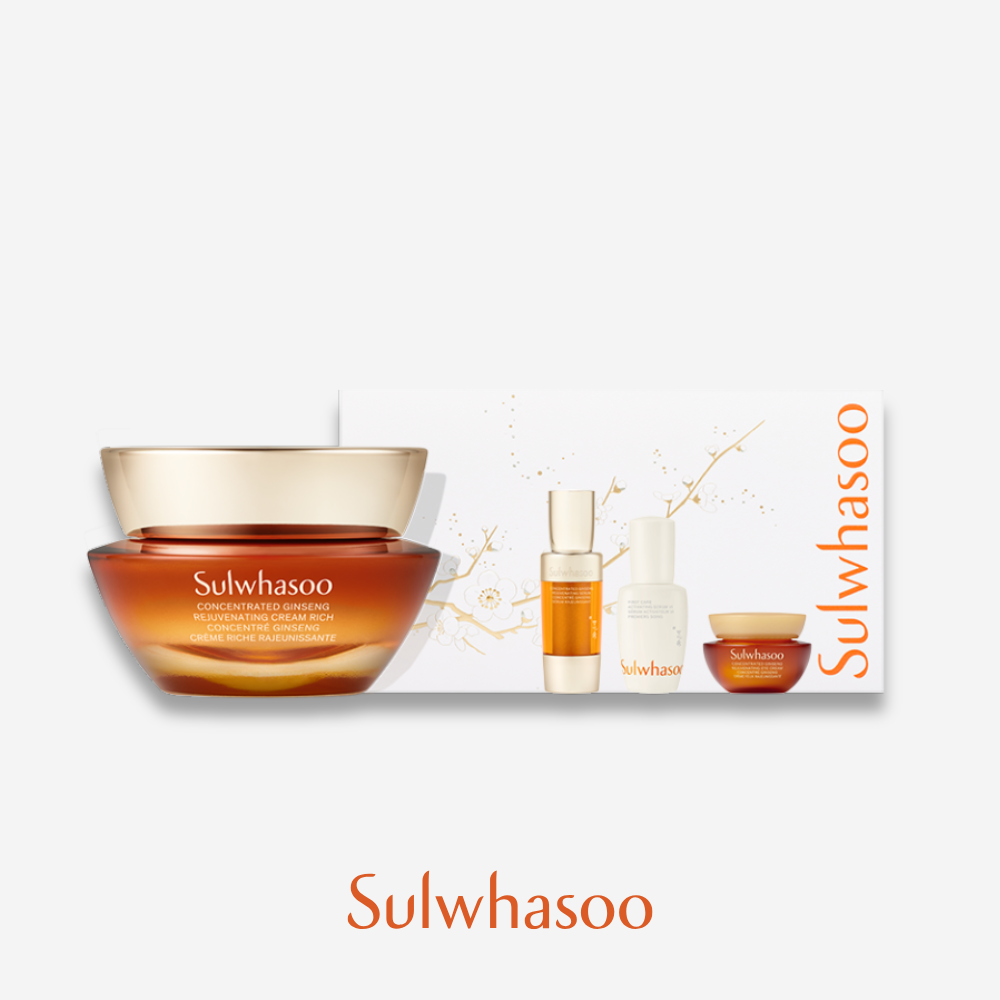 [HOLIDAY EXCLUSIVE] Concentrated Ginseng Rejuvenating Cream Rich 50ml Holiday Set