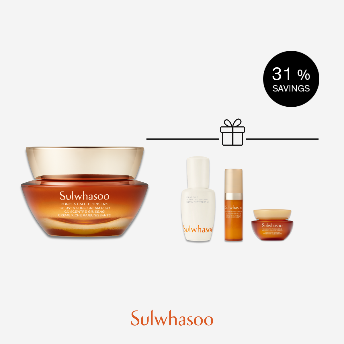 Concentrated Ginseng Rejuvenating Cream Rich 50ml