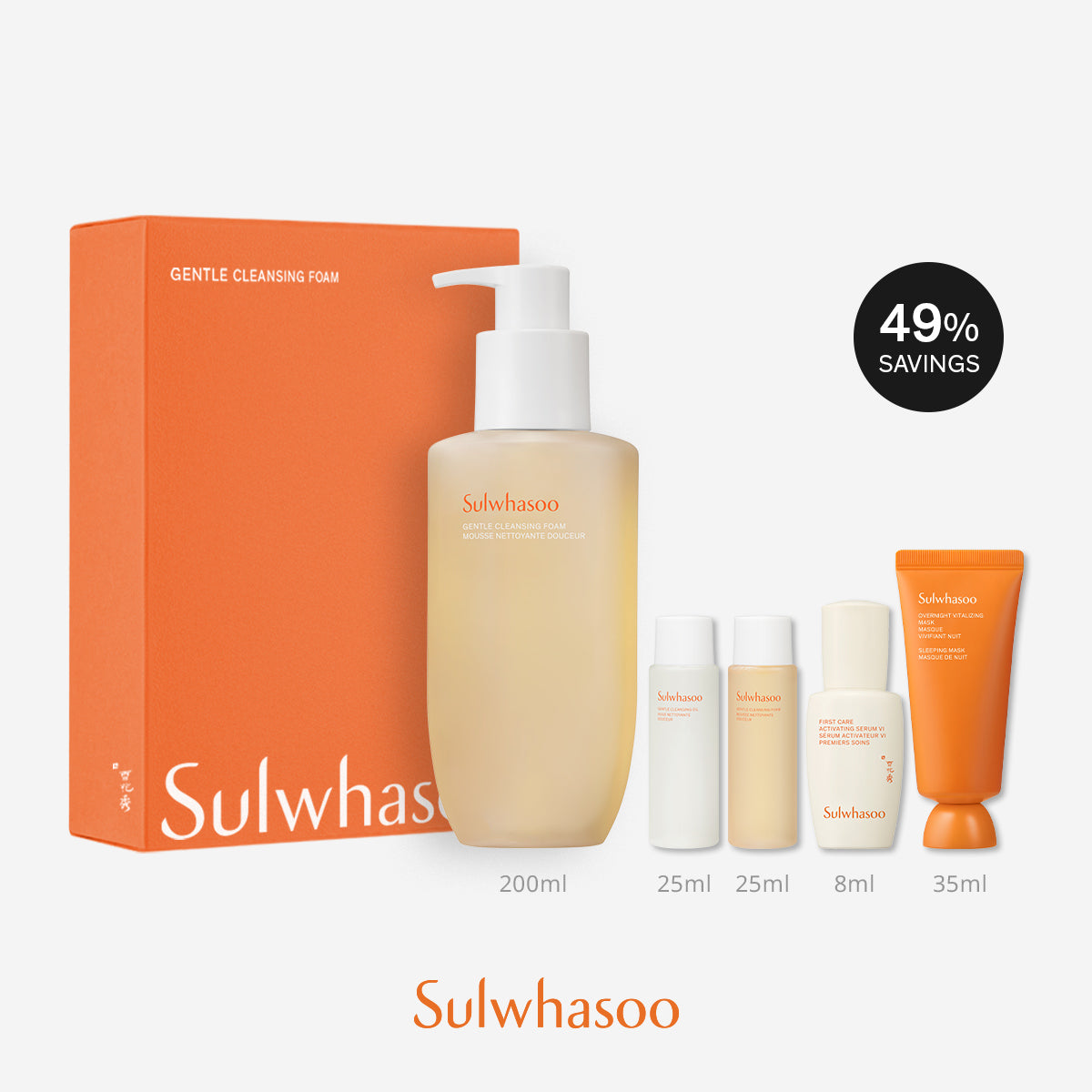 [EXCLUSIVE SET] Gentle Cleansing Foam 200ml Set