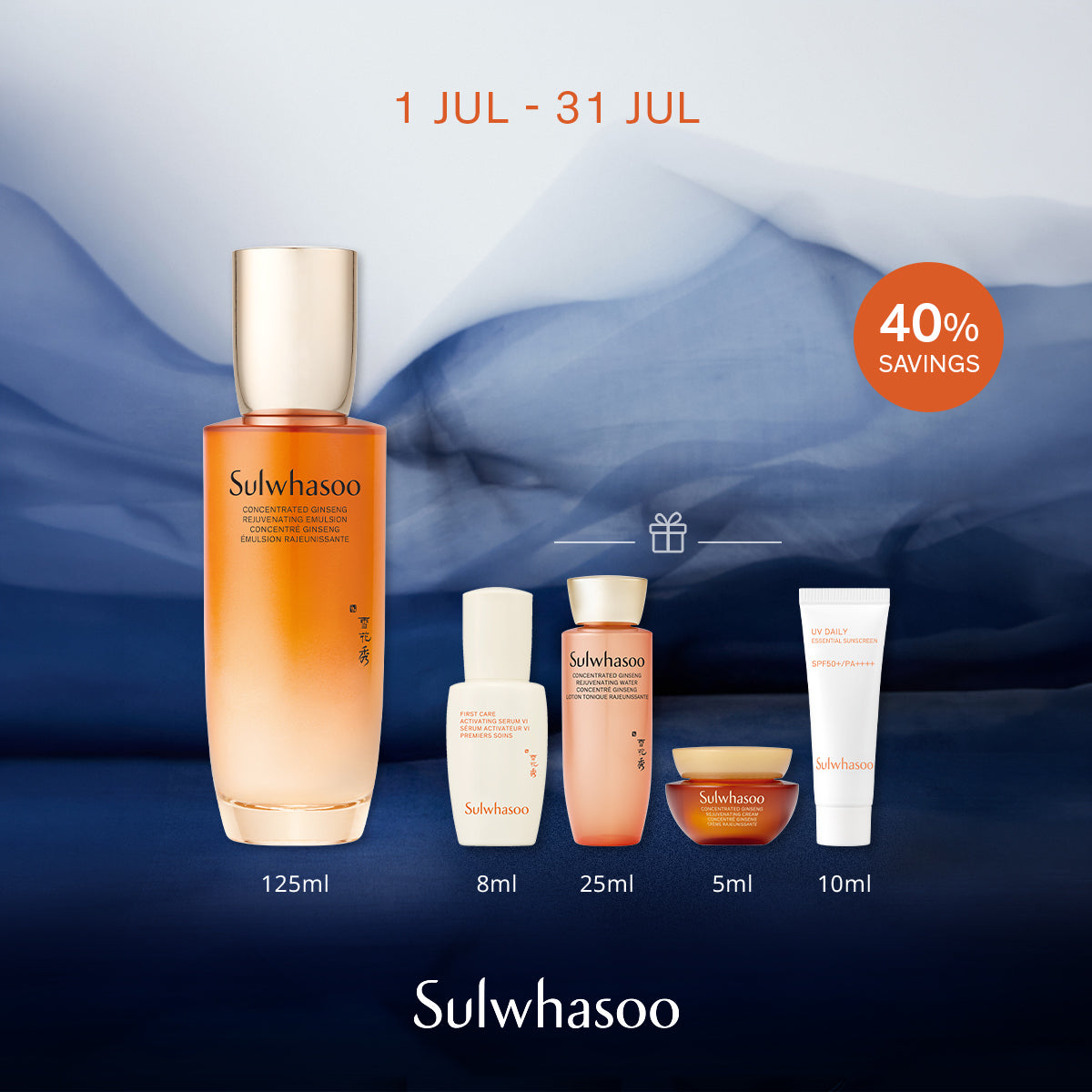 Concentrated Ginseng Rejuvenating Emulsion 125ml
