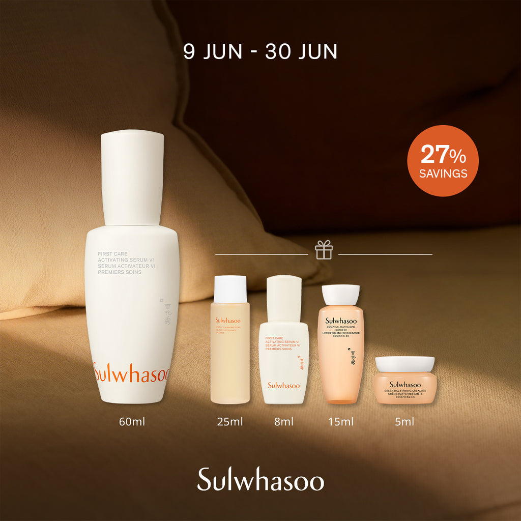 Sulwhasoo 雪花秀 First Care Serum VI Set First Care Activating Serum VI 60ml – Sulwhasoo Malaysia